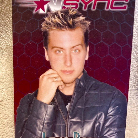 2001 N Sync Lance Bass Bobble Head with Numbered Certificate of Authenticity - Picture 7 of 8